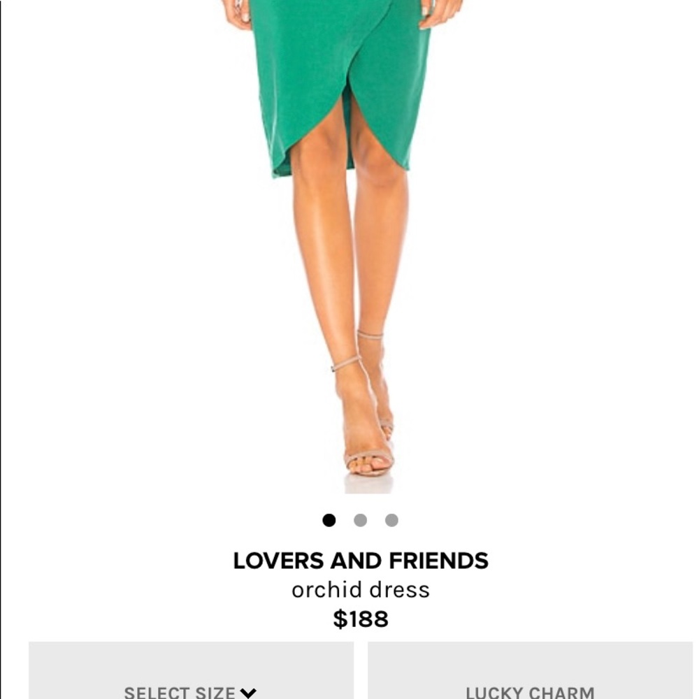 Beautiful green dress from lovers and friends. Great for nice events:) - Picture 2 of 2